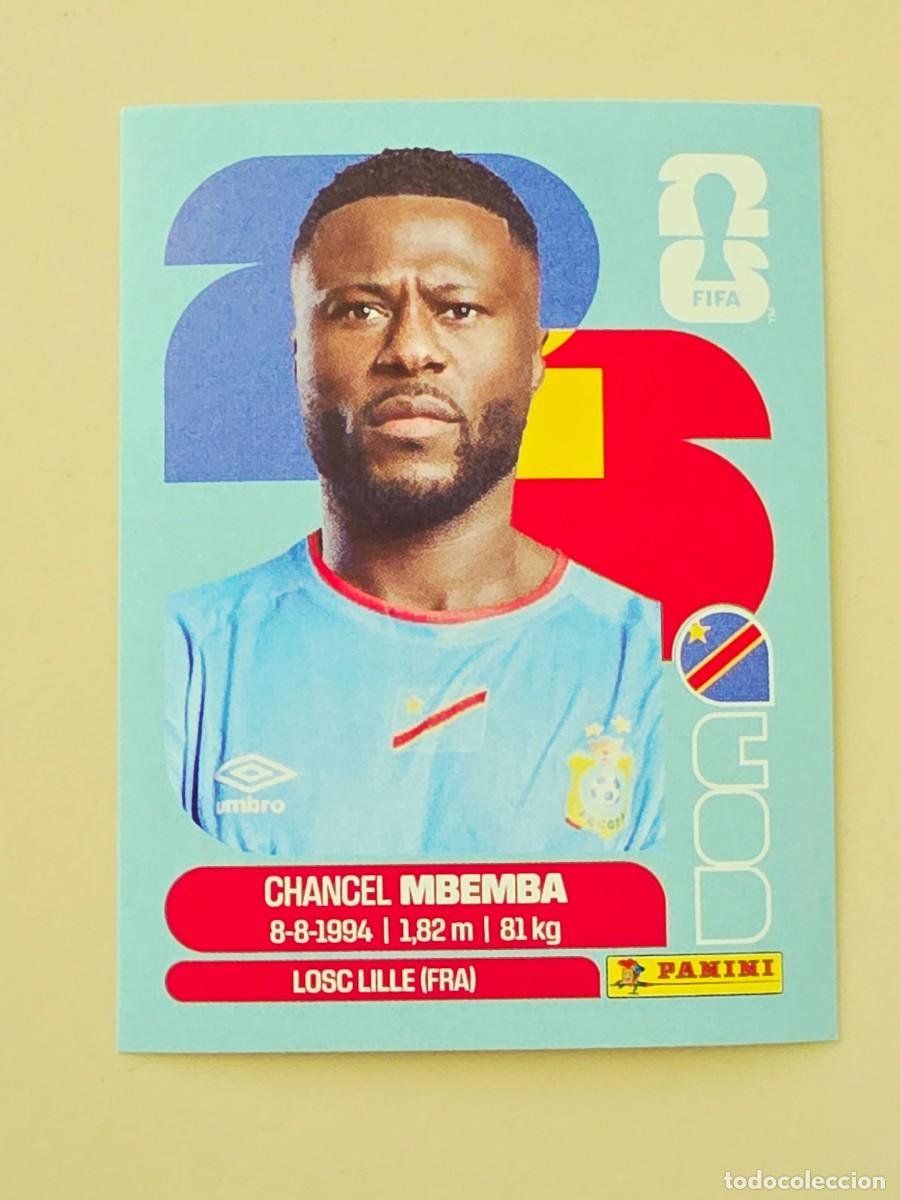 Cromos de f&uacute;tbol: COD 6 Chancel Mbemba, Rep&uacute;blica Democr&aacute;tica del Congo, Panini FIFA World Cup Mundial 2026 Sticker