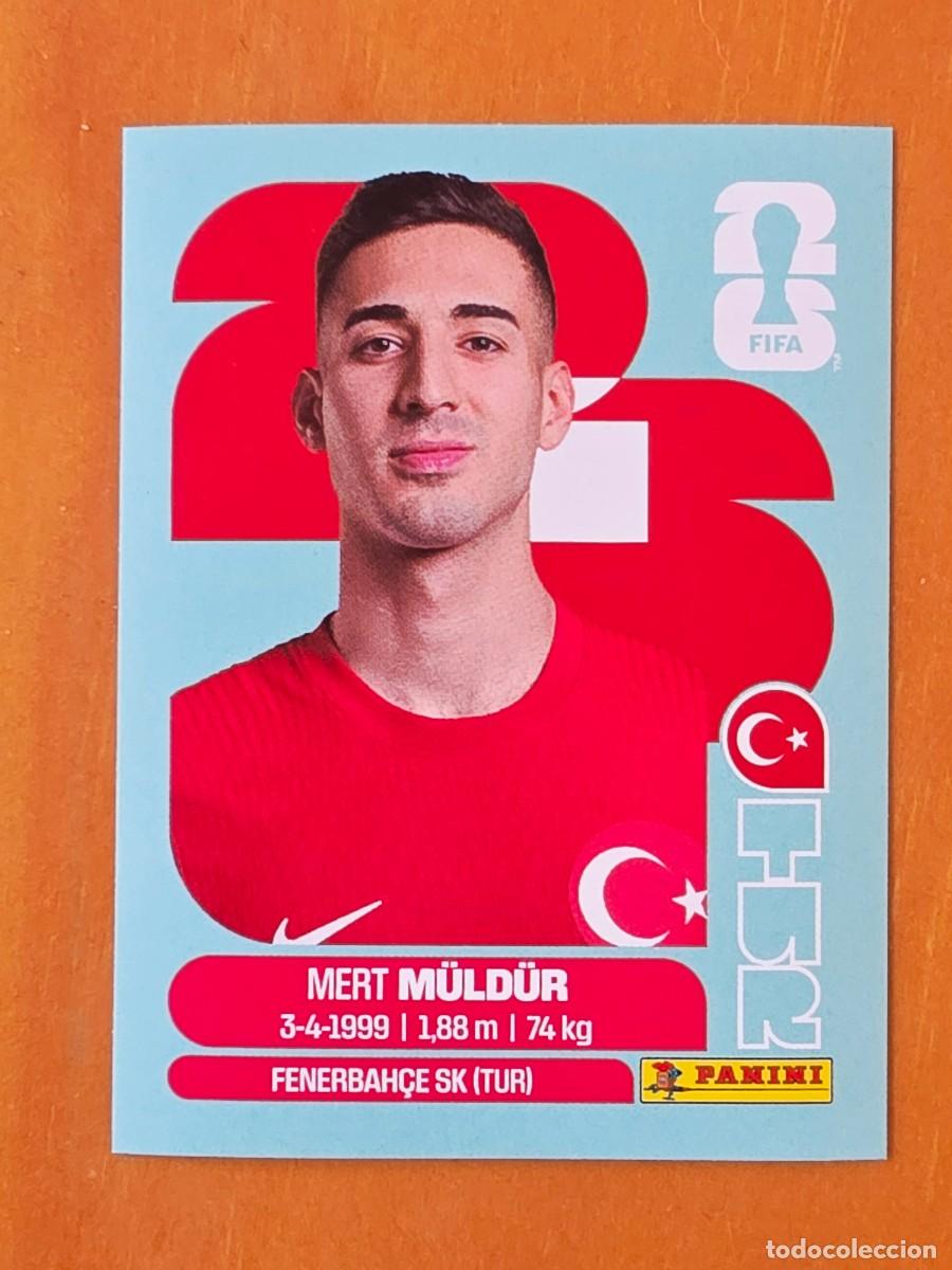 Cromos de f&uacute;tbol: TUR 3 Mert M&uuml;ld&uuml;r, Turqu&iacute;a, Panini FIFA World Cup Mundial 2026 Sticker
