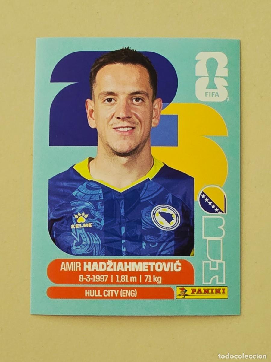 Cromos de f&uacute;tbol: BIH 8 Amir Hadžiahmetović, Bosnia & Herzegovina, Panini FIFA World Cup Mundial 2026 Sticker