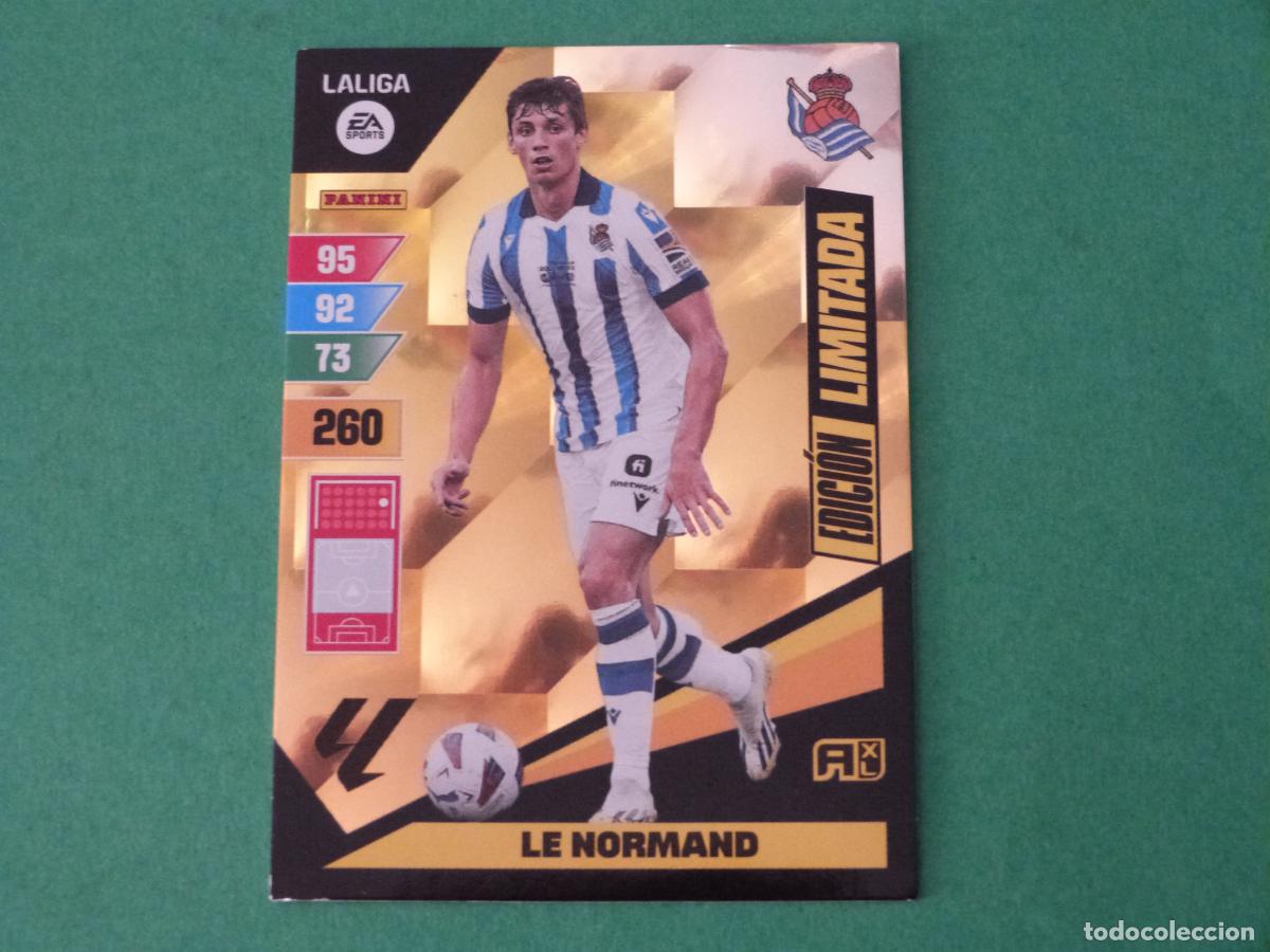 Cromos de f&uacute;tbol: TRADING CARD FUTBOL LE NORMAND REAL SOCIEDAD ED. LIMITADA LIGA ADRENALYN XL 2023-2024/23-24 PANINI