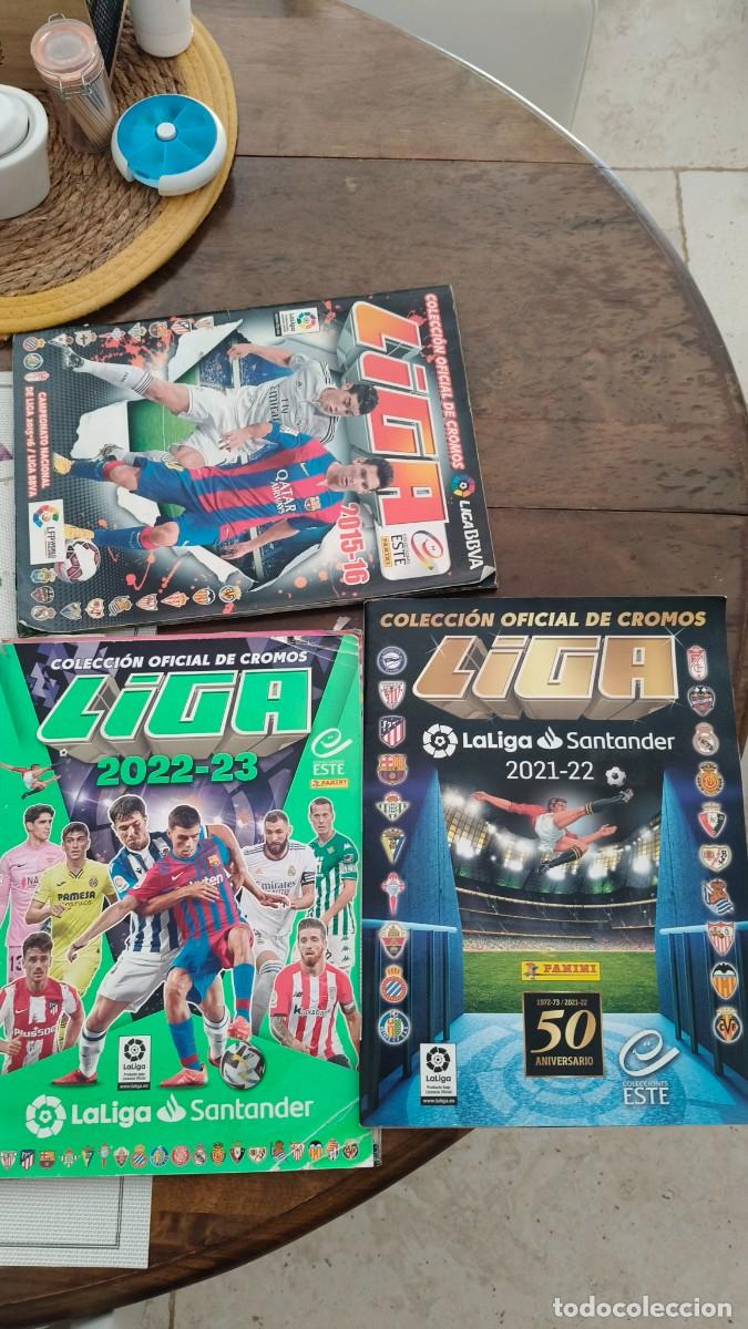 Fu&szlig;ball-Sticker: Lot de 3 Album cromos de football