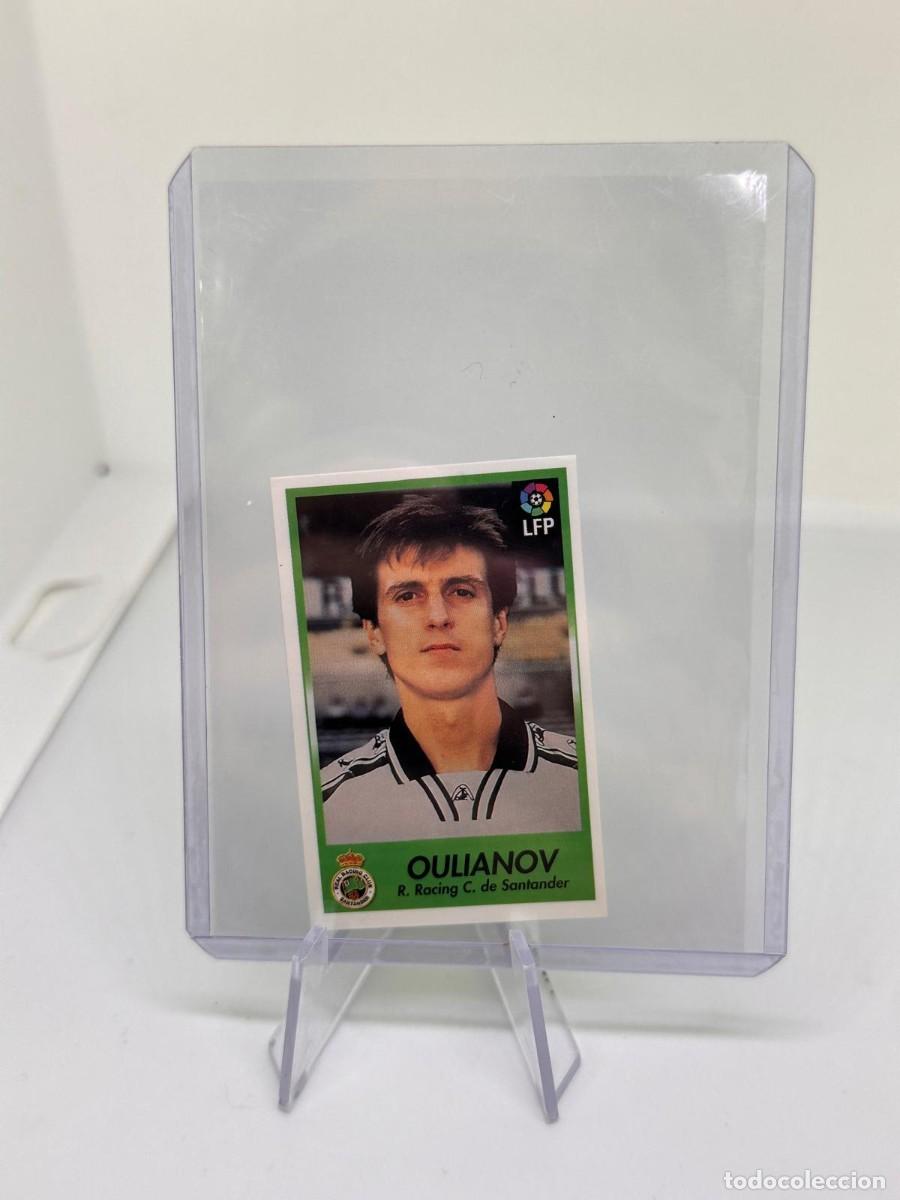 Football Stickers: Oulianov 205 Dificil Racing Santander Bollycao Futbol 96 97 1996 1997 sin pegar