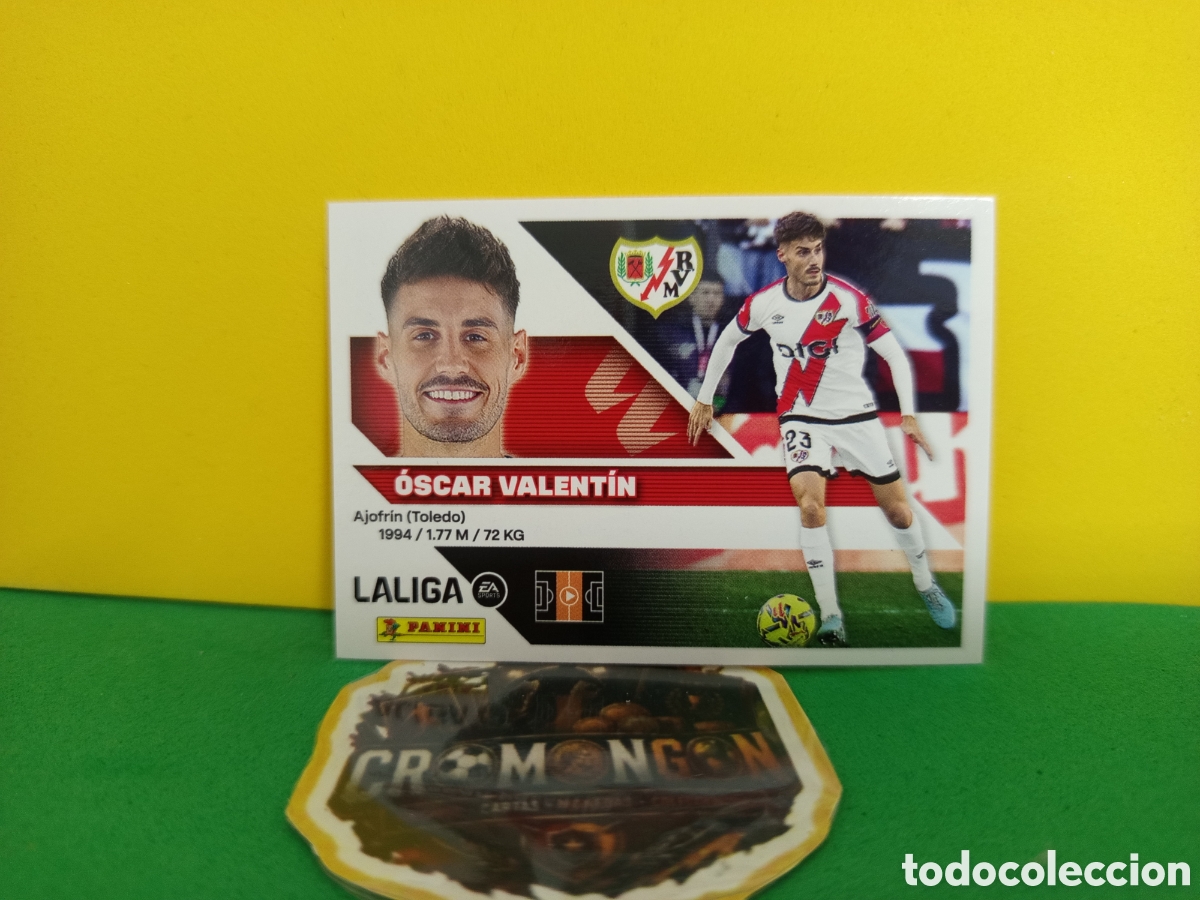 Cromos de f&uacute;tbol: ❇️ CROMO ⚽ &Oacute;SCAR VALENT&Iacute;N RAYO VALLECANO LIGA 26 27 2026 2027 EDICIONES ESTE PANINI SIN PEGAR❇️