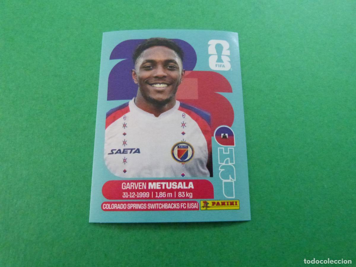Football Stickers: CROMO FUTBOL METUSALA HAITI SIN PEGAR N&ordm; 8 HAI 8 MUNDIAL 2026 PANINI