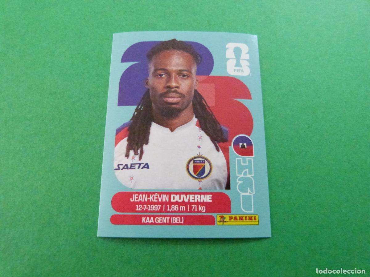 Fu&szlig;ball-Sticker: CROMO FUTBOL DUVERNE HAITI SIN PEGAR N&ordm; 5 HAI 5 MUNDIAL 2026 PANINI