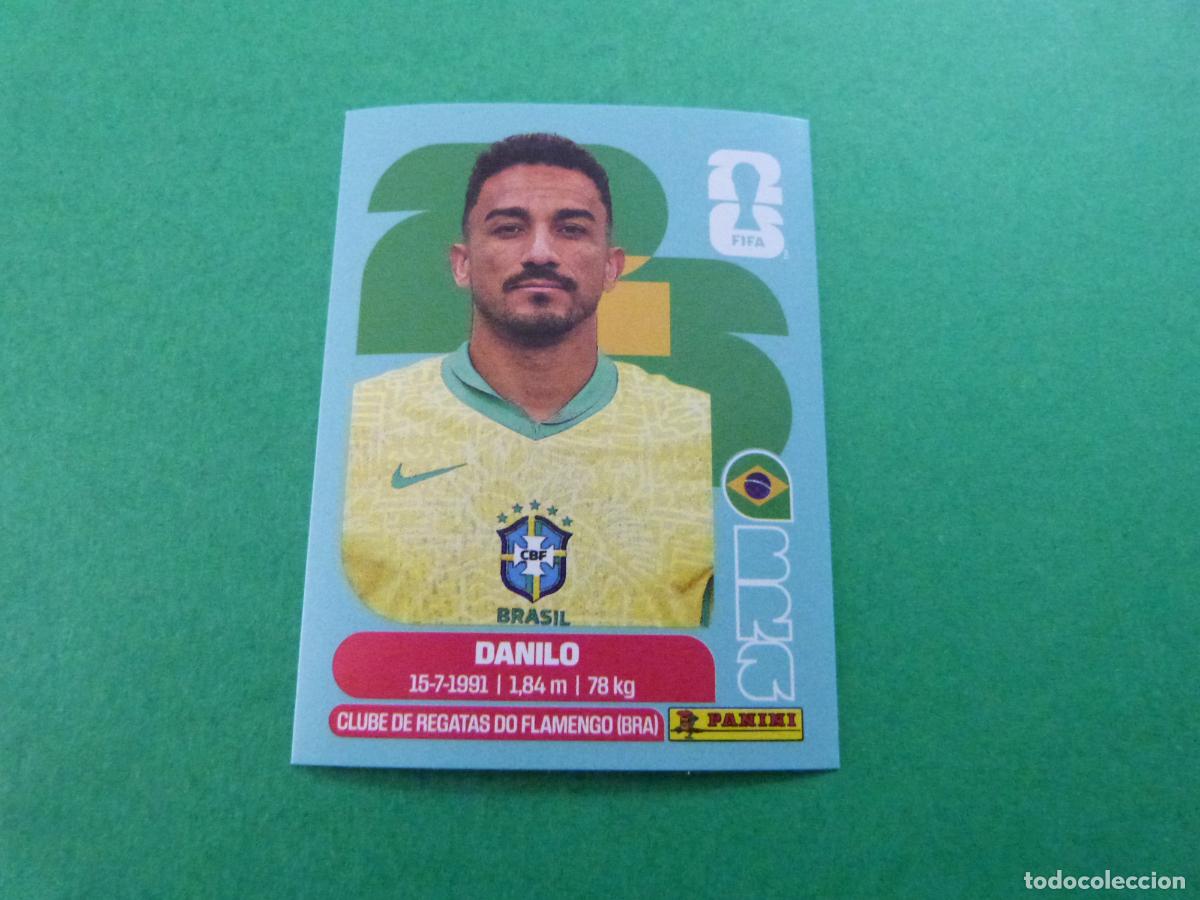 Cartes &agrave; collectionner de Football: CROMO FUTBOL DANILO BRASIL SIN PEGAR N&ordm; 7 BRA 7 MUNDIAL 2026 PANINI
