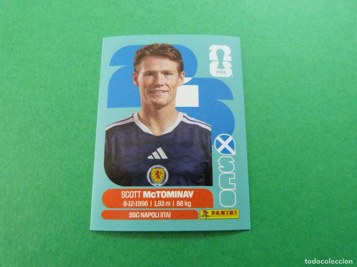 Cromos de f&uacute;tbol: CROMO FUTBOL MCTOMINAY ESCOCIA SIN PEGAR N&ordm; 11 SCO 11 MUNDIAL 2026 PANINI