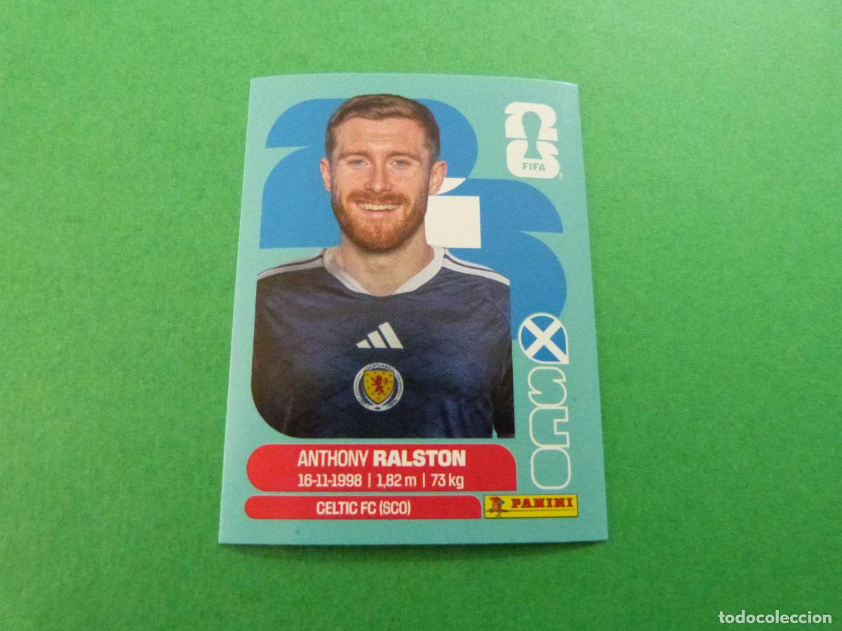 Cromos de f&uacute;tbol: CROMO FUTBOL RALSTON ESCOCIA SIN PEGAR N&ordm; 9 SCO 9 MUNDIAL 2026 PANINI