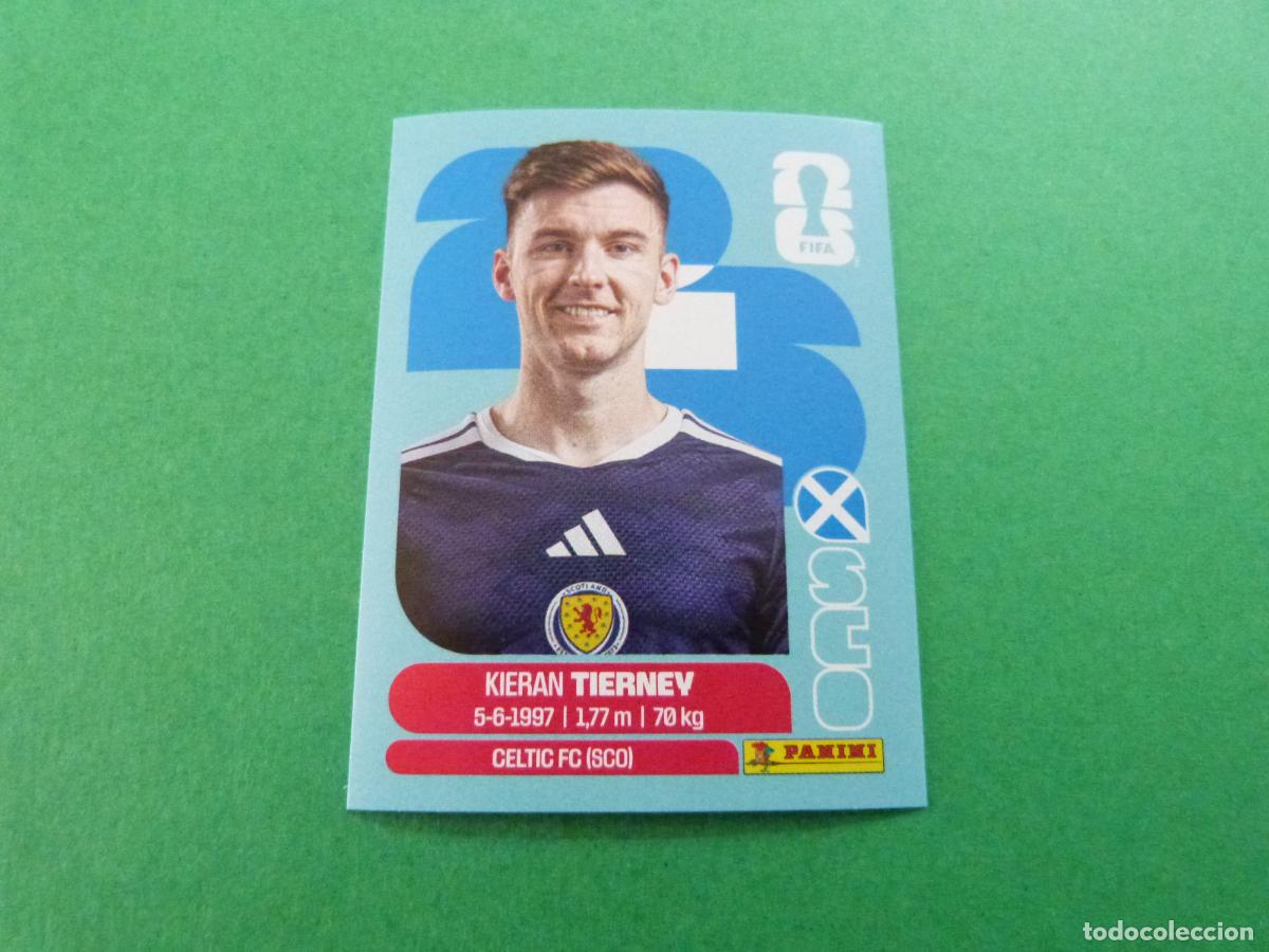 Cromos de f&uacute;tbol: CROMO FUTBOL TIERNEY ESCOCIA SIN PEGAR N&ordm; 4 SCO 4 MUNDIAL 2026 PANINI