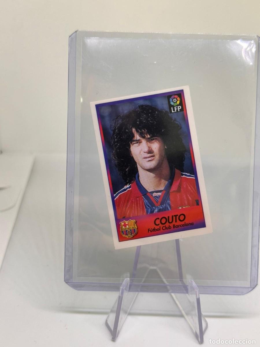 Cromos de f&uacute;tbol: Couto Ultimo Fichaje 287 FC Barcelona Dificil Bollycao Futbol 96 97 1996 1997 sin pegar