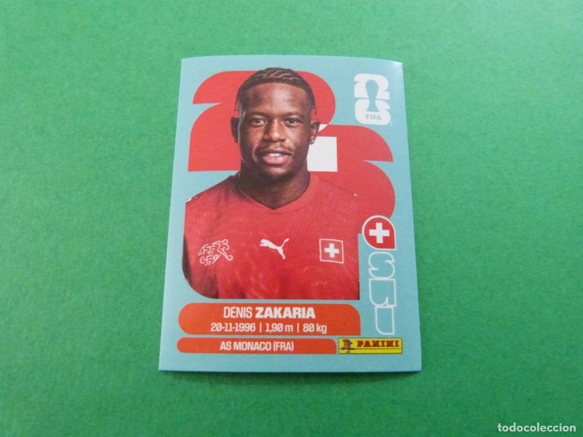 Cromos de f&uacute;tbol: CROMO FUTBOL ZAKARIA SUIZA SIN PEGAR N&ordm; 10 SUI 10 MUNDIAL 2026 PANINI