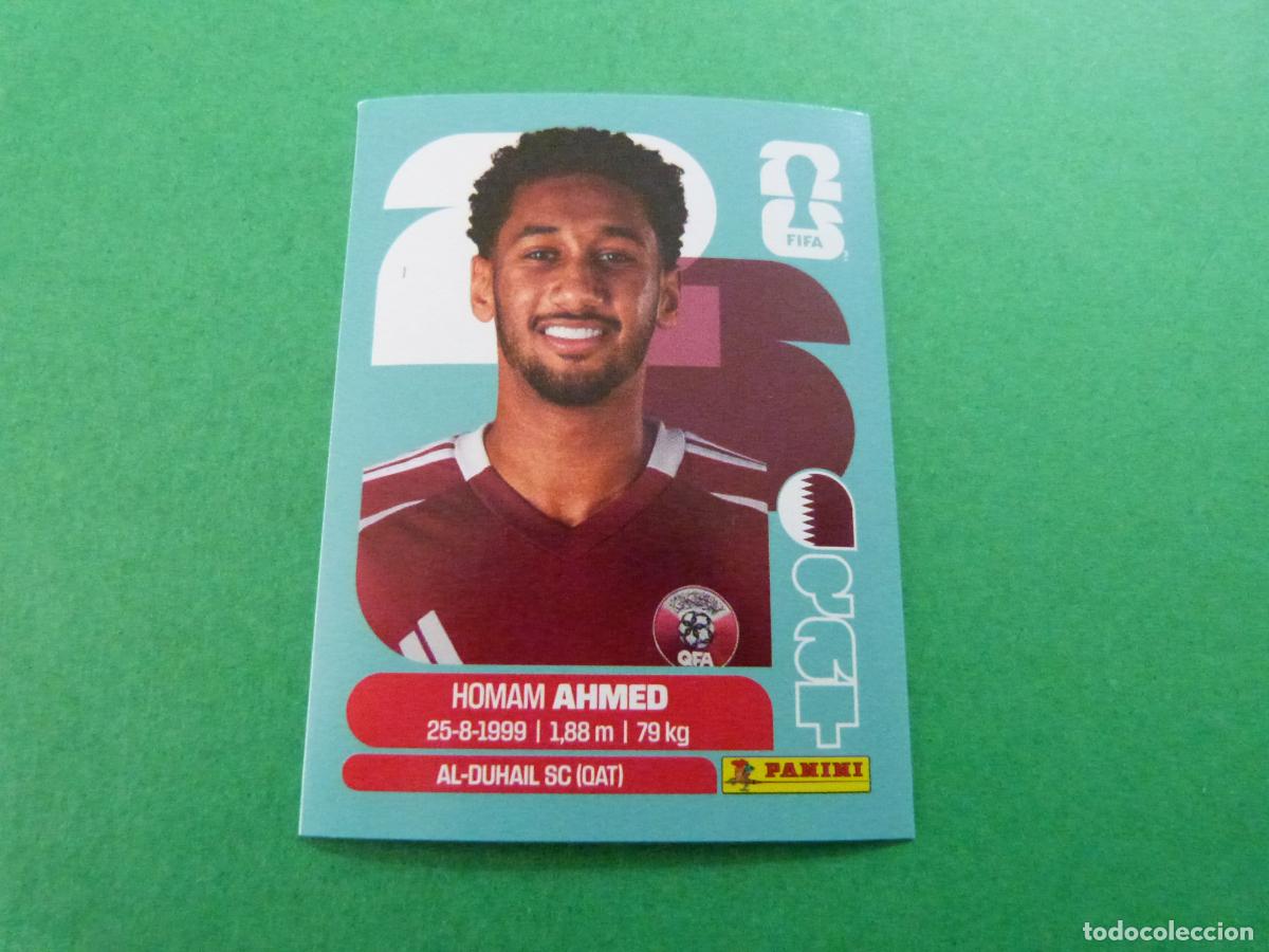 Cromos de f&uacute;tbol: CROMO FUTBOL AHMED QATAR SIN PEGAR N&ordm; 5 QAT 5 MUNDIAL 2026 PANINI