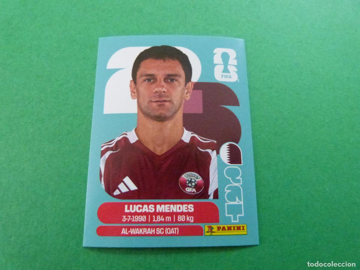 Cromos de f&uacute;tbol: CROMO FUTBOL MENDES QATAR SIN PEGAR N&ordm; 4 QAT 4 MUNDIAL 2026 PANINI