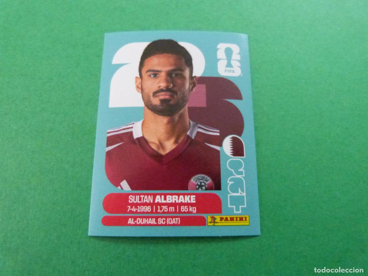 Cromos de f&uacute;tbol: CROMO FUTBOL ALBRAKE QATAR SIN PEGAR N&ordm; 3 QAT 3 MUNDIAL 2026 PANINI