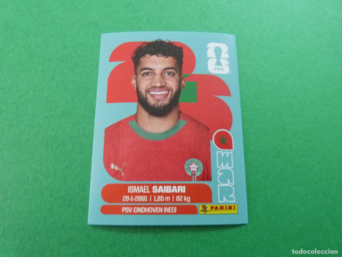 Cromos de f&uacute;tbol: CROMO FUTBOL SAIBARI MARRUECOS SIN PEGAR N&ordm; 15 MAR 15 MUNDIAL 2026 PANINI