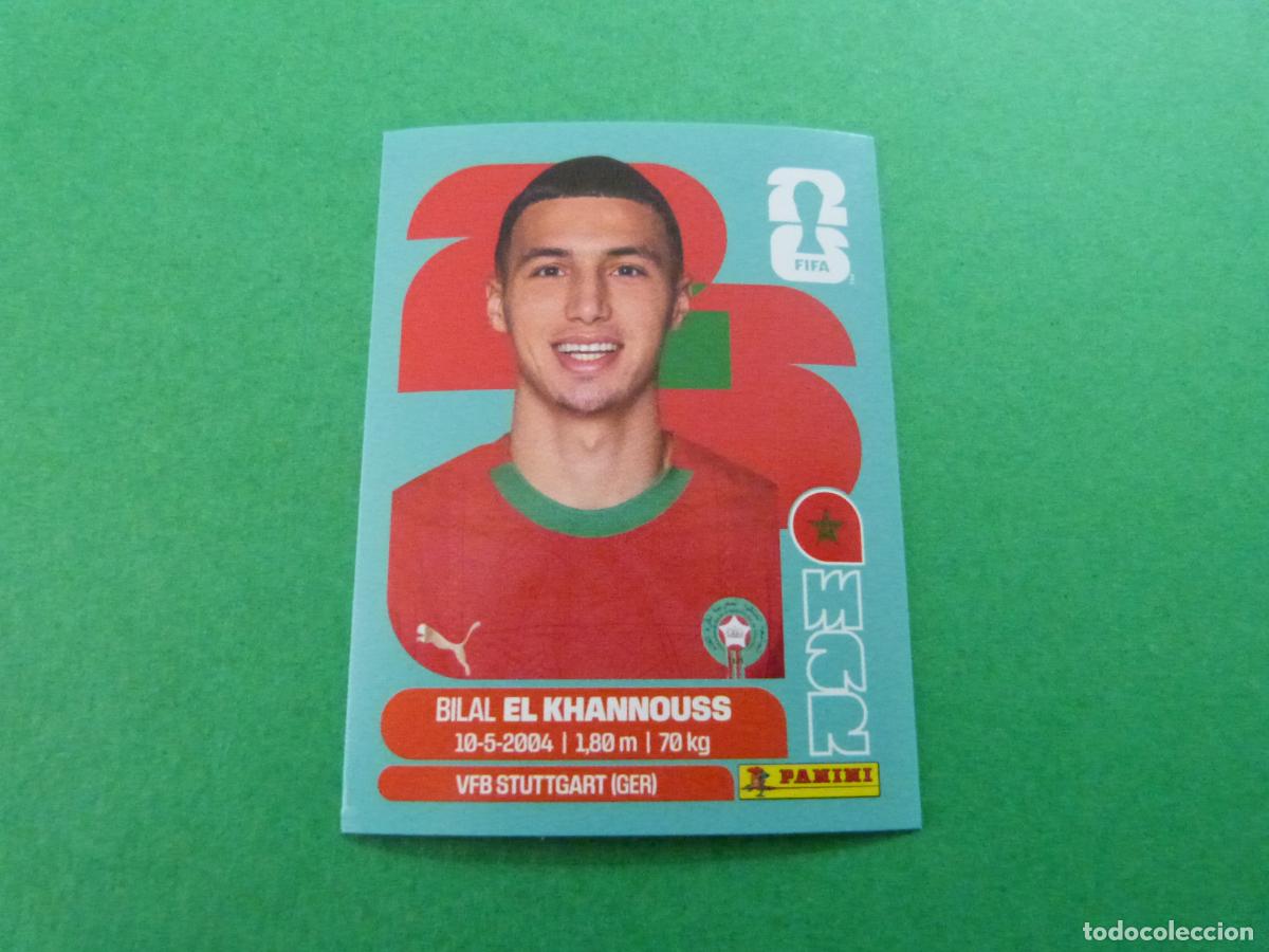 Cromos de f&uacute;tbol: CROMO FUTBOL EL KHANNOUSS MARRUECOS SIN PEGAR N&ordm; 14 MAR 14 MUNDIAL 2026 PANINI