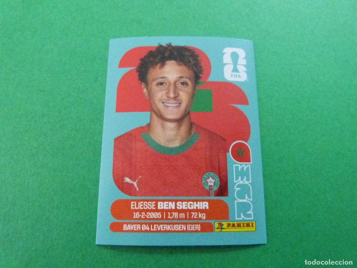 Cromos de f&uacute;tbol: CROMO FUTBOL BEN SEGHIR MARRUECOS SIN PEGAR N&ordm; 12 MAR 12 MUNDIAL 2026 PANINI