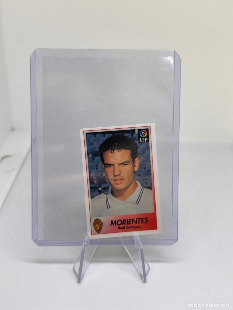 Cromos de f&uacute;tbol: Morientes 286 Zaragoza Dificil Bollycao Futbol 96 97 1996 1997 sin pegar