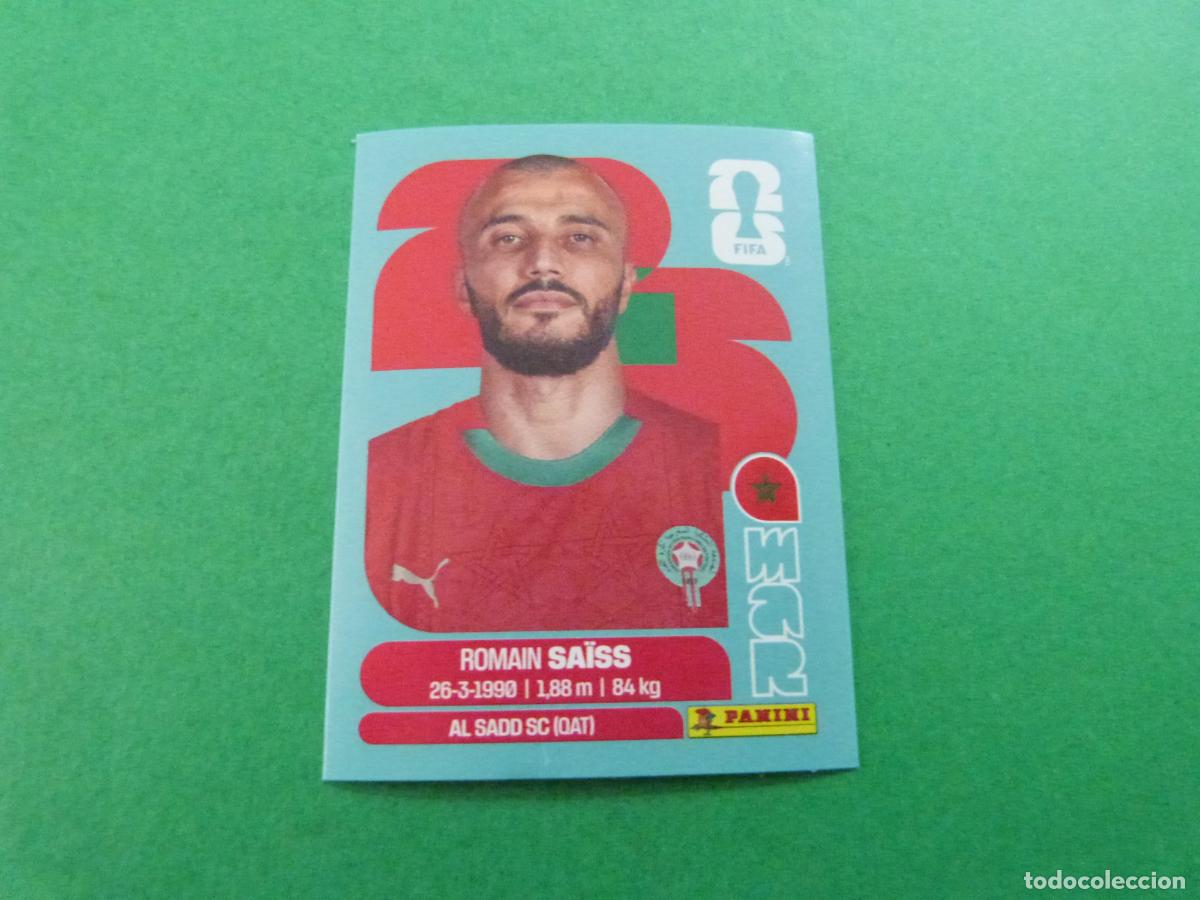 Cromos de f&uacute;tbol: CROMO FUTBOL SAISS MARRUECOS SIN PEGAR N&ordm; 7 MAR 7 MUNDIAL 2026 PANINI