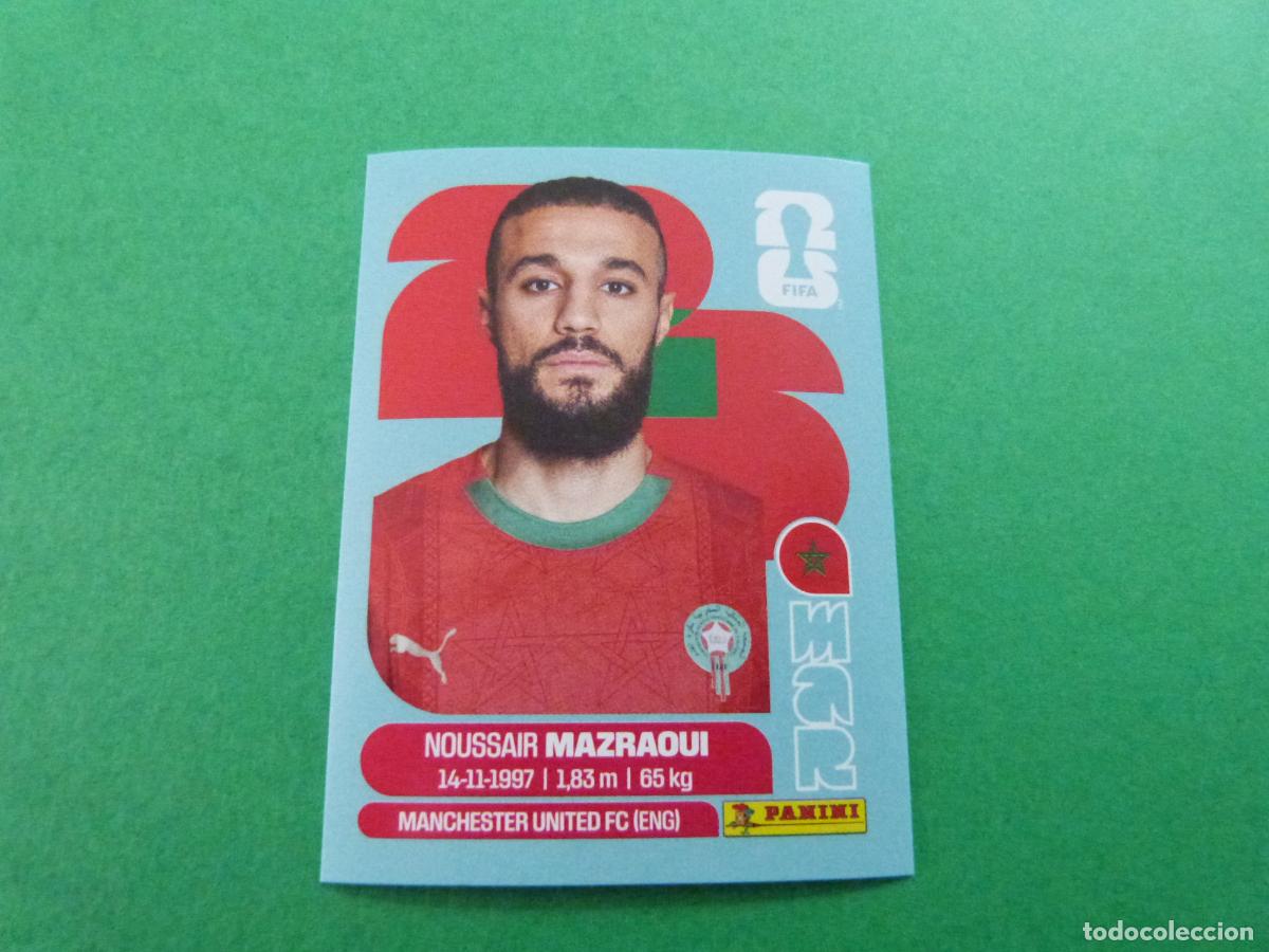 Cromos de f&uacute;tbol: CROMO FUTBOL MAZRAOUI MARRUECOS SIN PEGAR N&ordm; 5 MAR 5 MUNDIAL 2026 PANINI