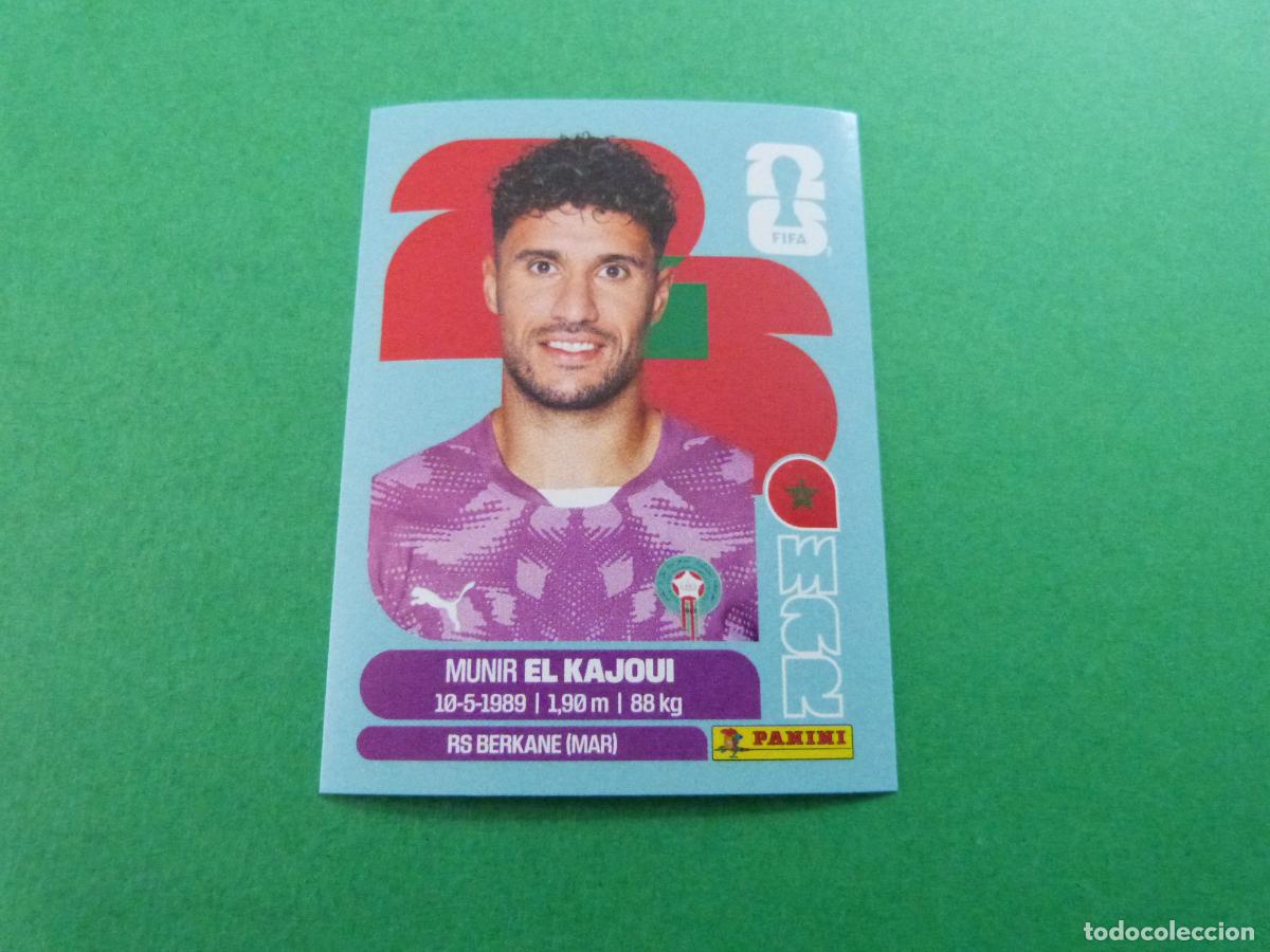 Cromos de f&uacute;tbol: CROMO FUTBOL EL KAJOUI MARRUECOS SIN PEGAR N&ordm; 3 MAR 3 MUNDIAL 2026 PANINI