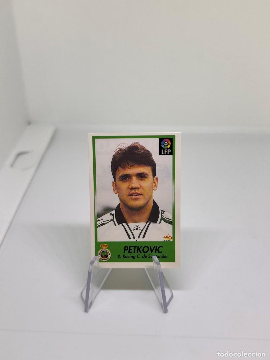 Cartes &agrave; collectionner de Football: Petkovic Fichaje 309 Racing Santander Dificil Bollycao Futbol 96 97 1996 1997 sin pegar