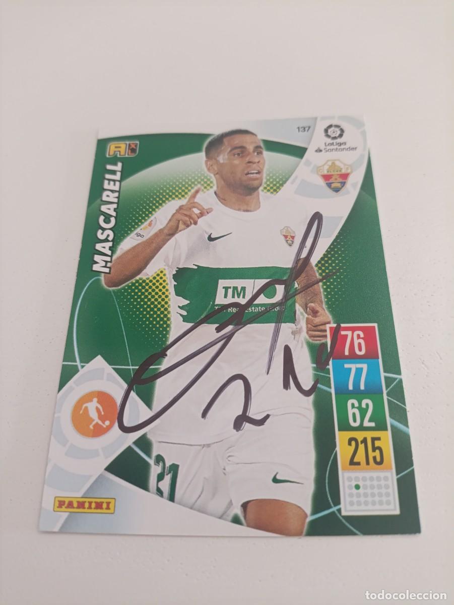 Cromos de f&uacute;tbol: Auto original de Mascarell Elche