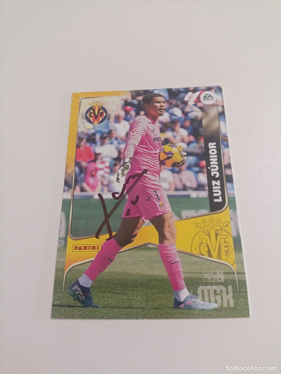 Cromos de f&uacute;tbol: Auto original de Luis Junior Villarreal