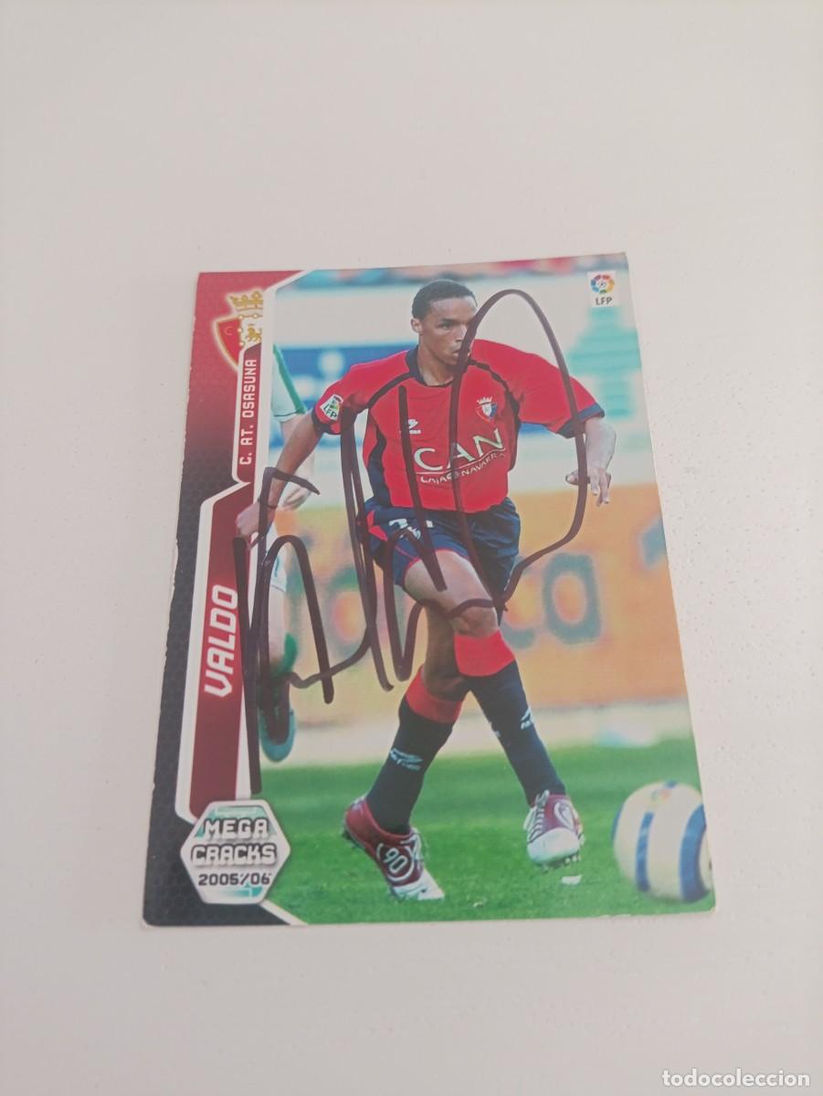 Cromos de f&uacute;tbol: Auto original de Valdo Osasuna