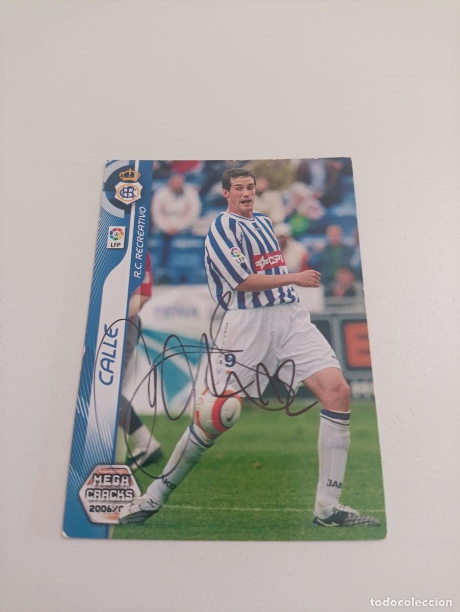 Cromos de f&uacute;tbol: Auto original de Calle Recreativo de Huelva