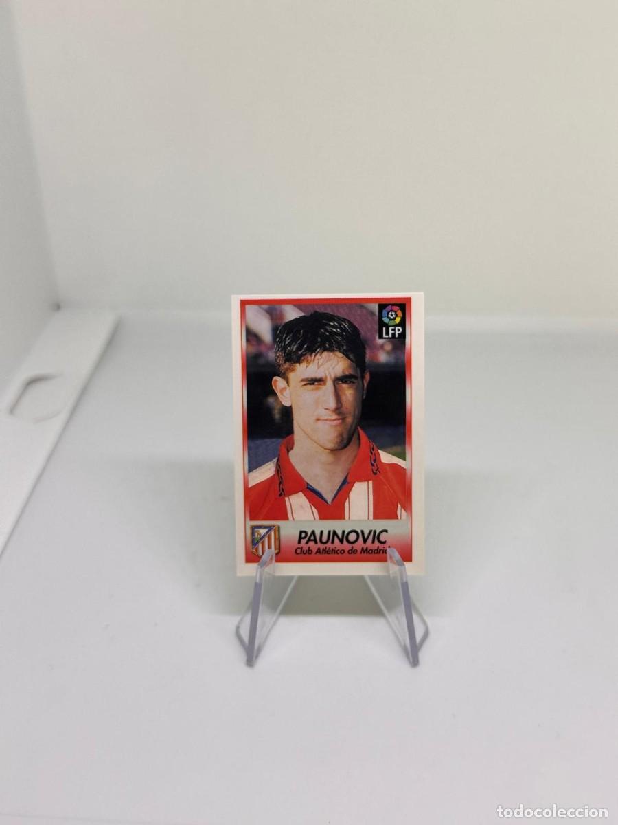 Cromos de f&uacute;tbol: Paunovic Fichaje 304 Atletico de Madrid Dificil Bollycao Futbol 96 97 1996 1997 sin pegar