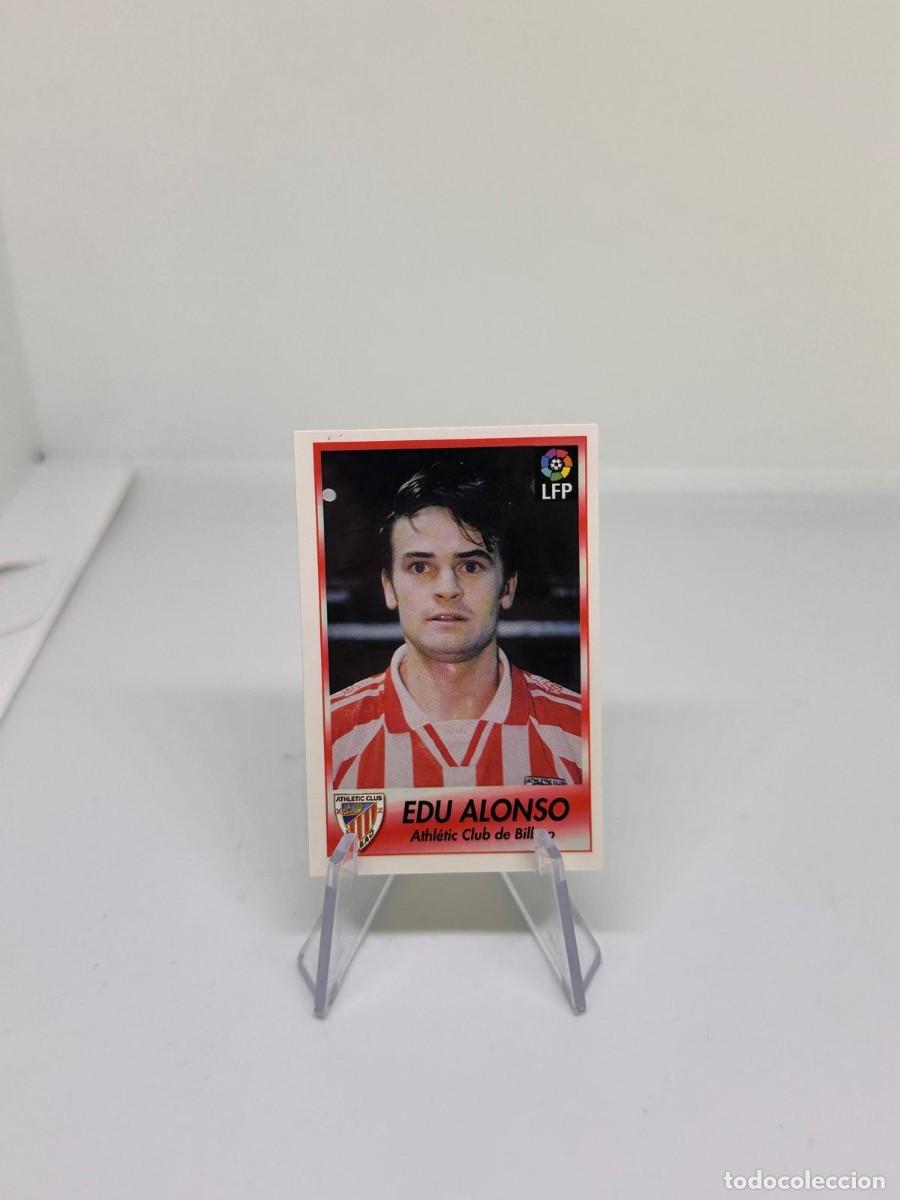 Cromos de f&uacute;tbol: Edu Alonso Fichaje 289 Atlethico de Bilbao Dificil Bollycao Futbol 96 97 1996 1997 sin pegar