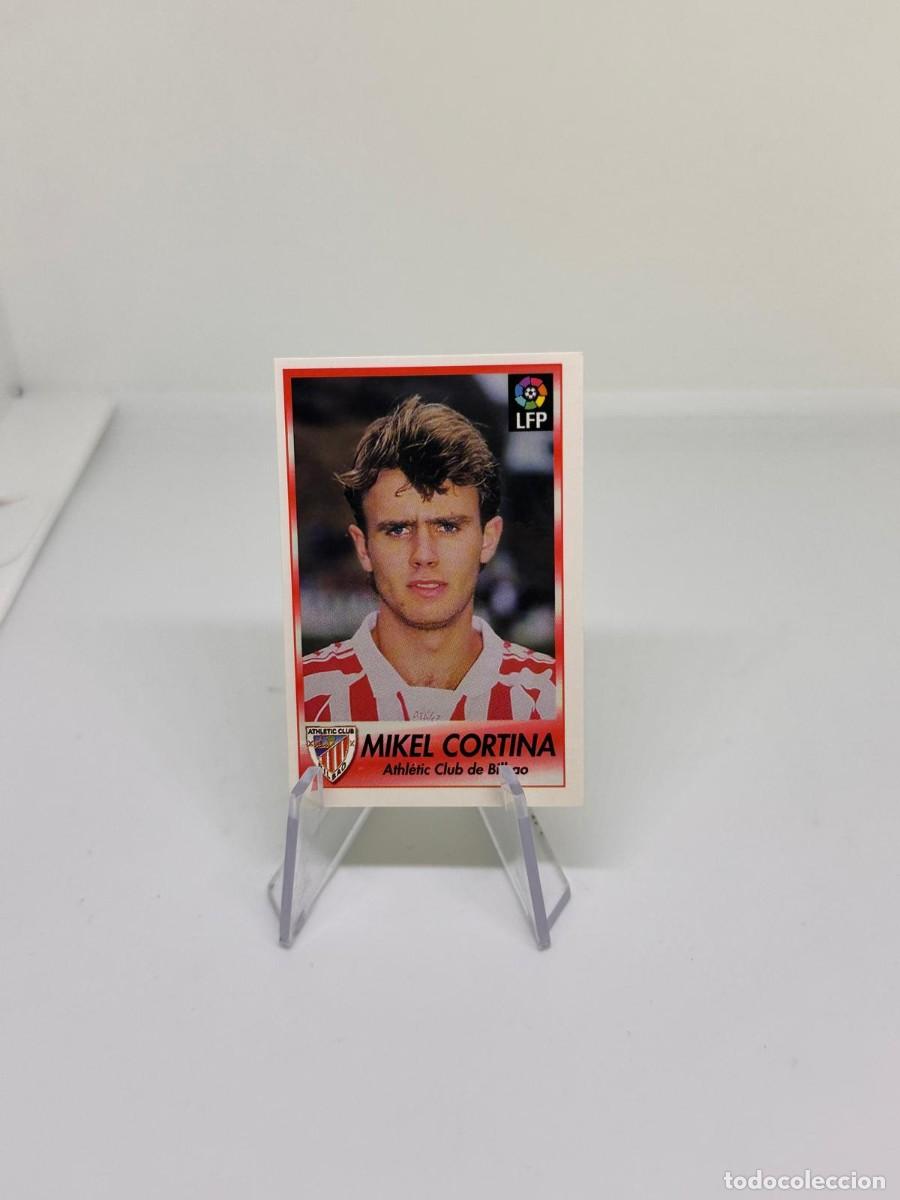 Cromos de f&uacute;tbol: Mikel Cortina Fichaje 290 Atlethico de Bilbao Dificil Bollycao Futbol 96 97 1996 1997 sin pegar