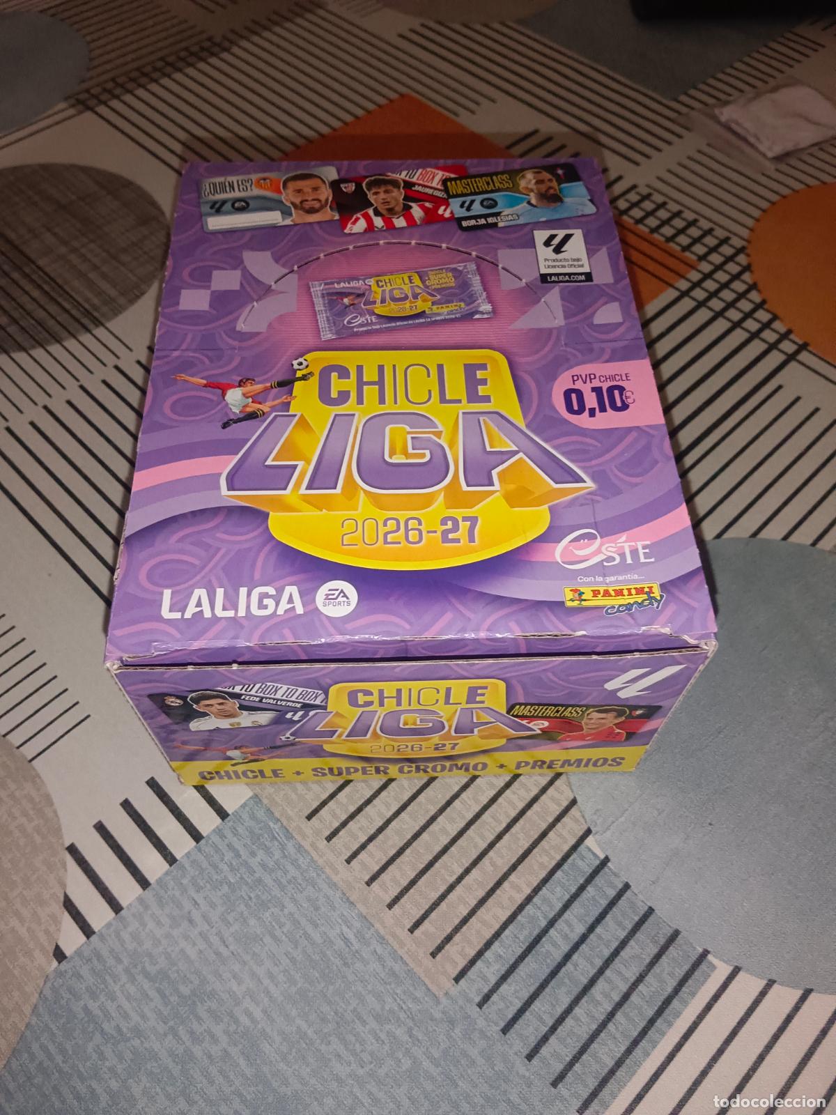 Cromos de f&uacute;tbol: EDICIONES ESTE 2026 2027 26 27 CHICLE COLECCION COMPLETA LOS 80 CROMOS CHICLES COLECCION COMPLETA