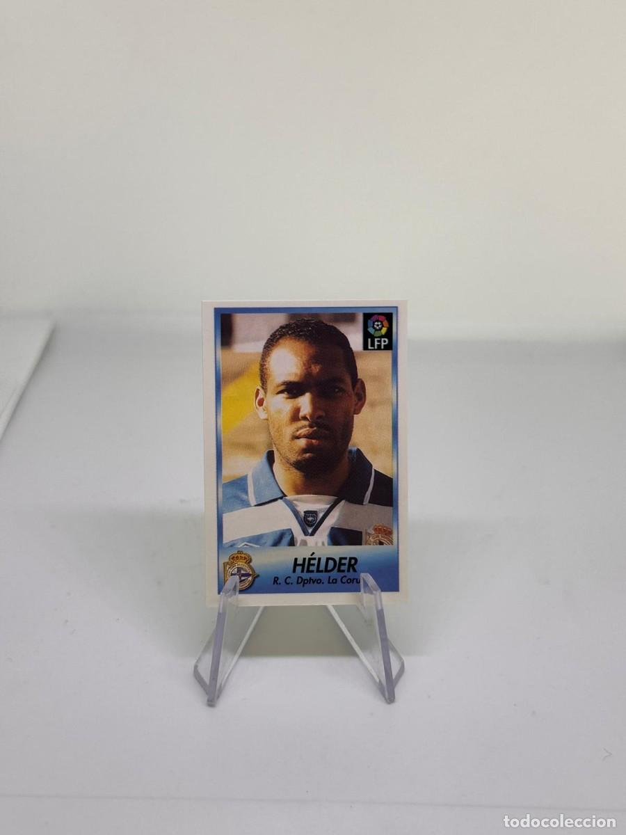 Cromos de f&uacute;tbol: Helder Fichaje 293 Deportivo La Coru&ntilde;a Dificil Bollycao Futbol 96 97 1996 1997 sin pegar