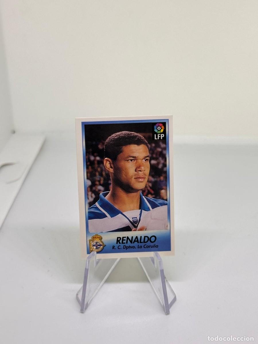 Cromos de f&uacute;tbol: Renaldo Fichaje 295 Deportivo La Coru&ntilde;a Dificil Bollycao Futbol 96 97 1996 1997 sin pegar