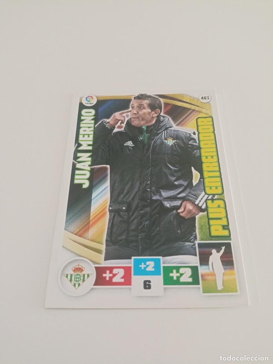 Cromos de f&uacute;tbol: Adrenalyn 2015/16 Juan Merino Betis