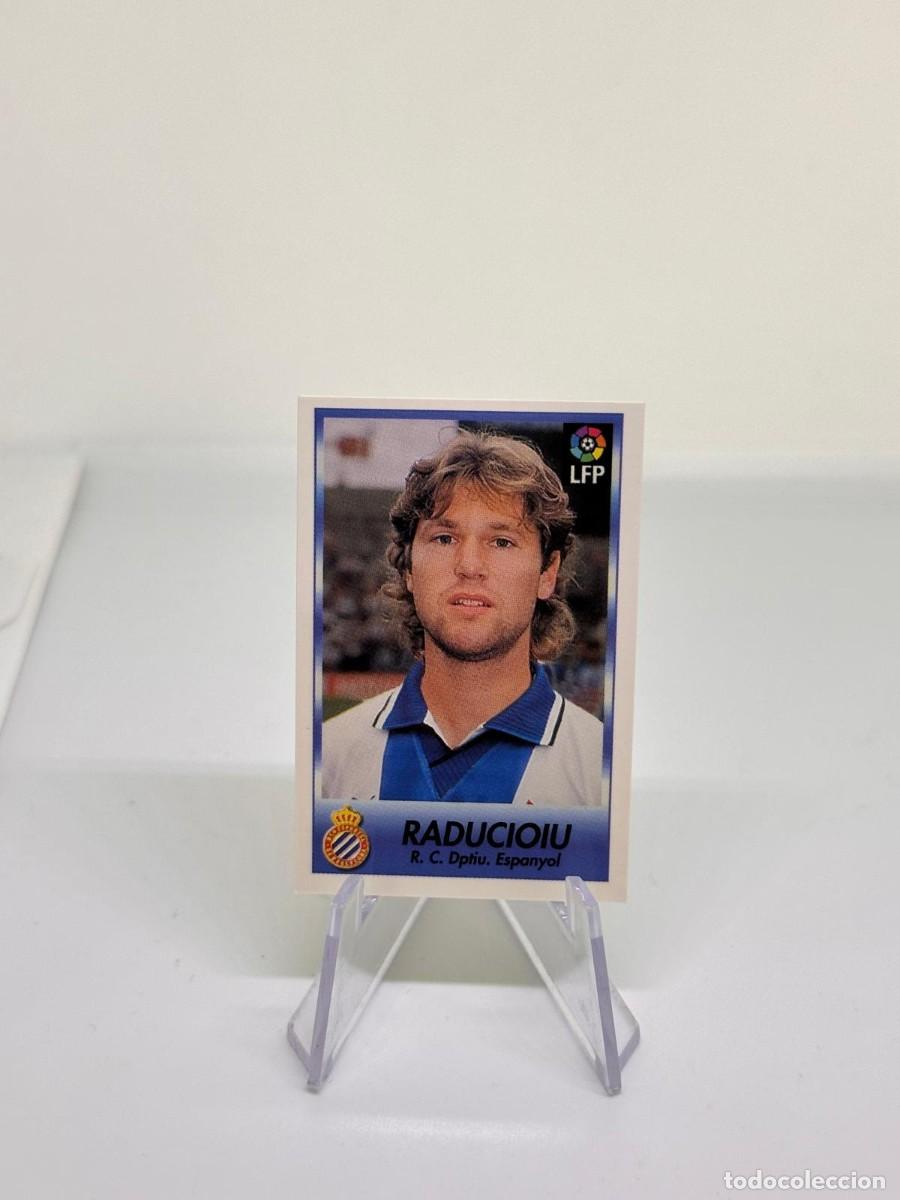 Cromos de f&uacute;tbol: Raducioiu Fichaje 297 Deportivo RCD Espanyol Dificil Bollycao Futbol 96 97 1996 1997 sin pegar