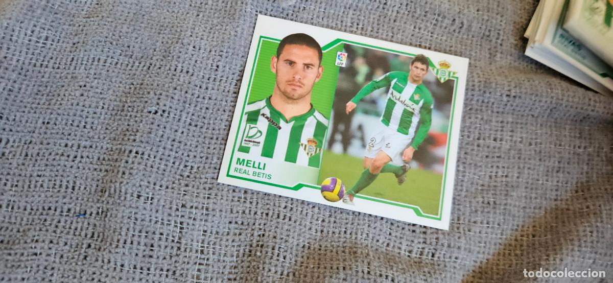 Cartes &agrave; collectionner de Football: Melli - Betis - Liga Este 2007 2008 - 07 08 - Sin pegar - Trading Card
