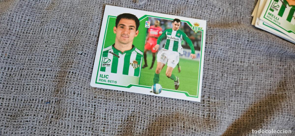 Cartes &agrave; collectionner de Football: Ilic - Betis - Liga Este 2007 2008 - 07 08 - Sin pegar - Trading Card