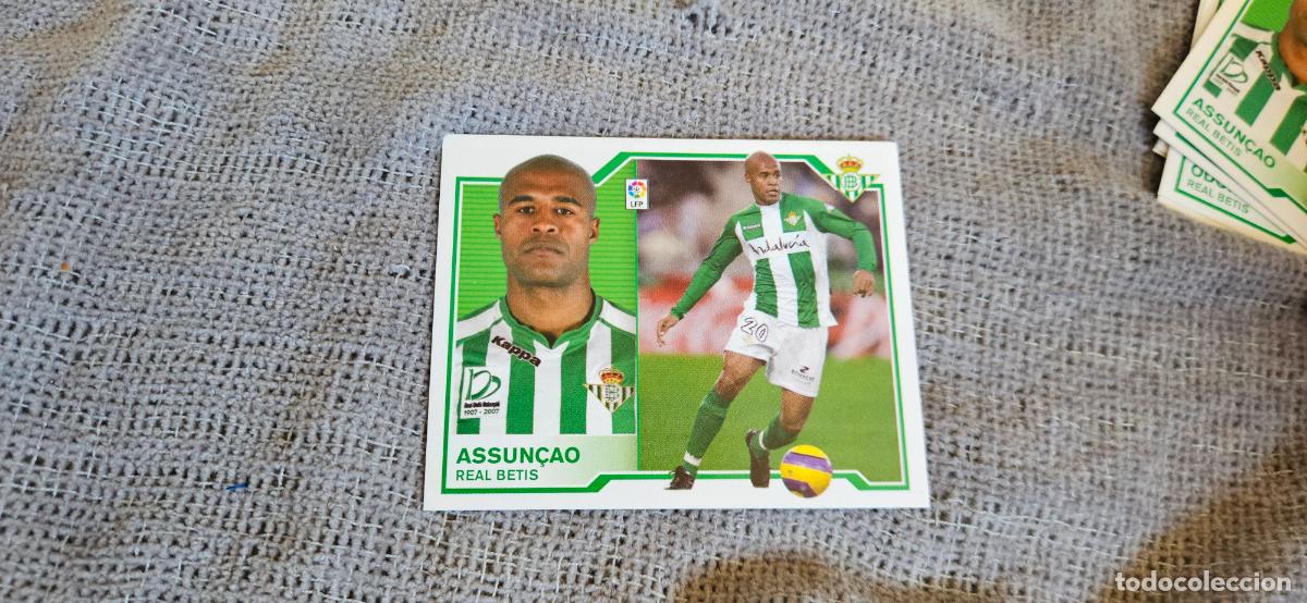 Cartes &agrave; collectionner de Football: Assun&ccedil;ao - Betis - Liga Este 2007 2008 - 07 08 - Sin pegar - Trading Card