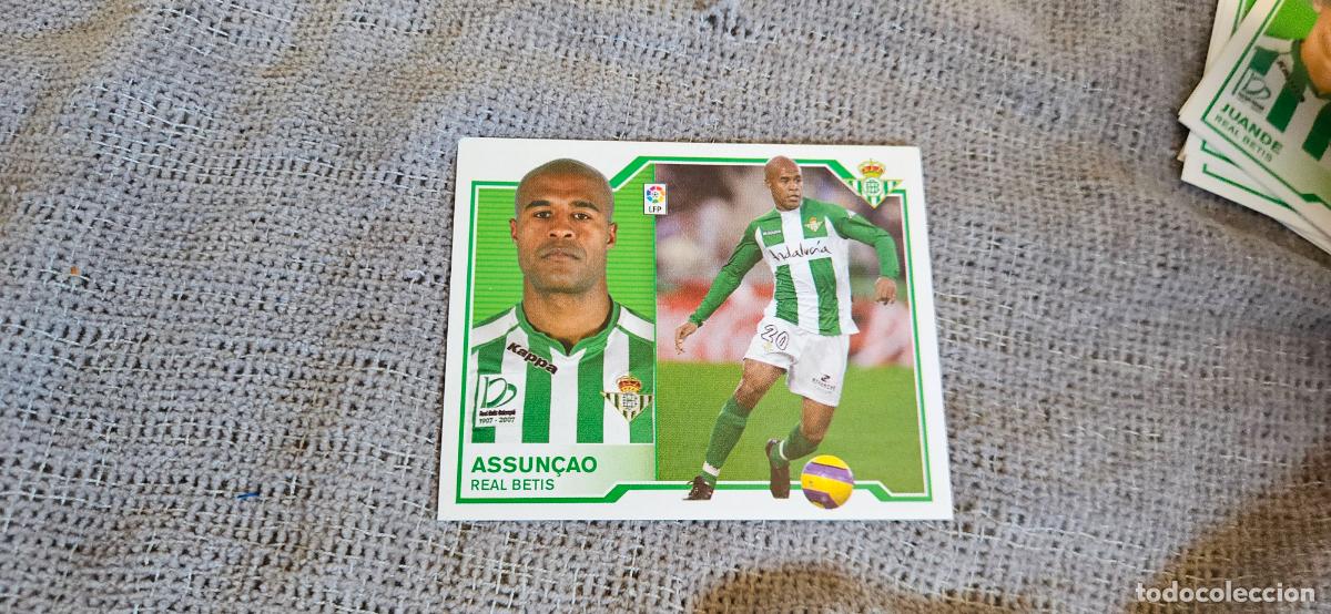Cartes &agrave; collectionner de Football: Assun&ccedil;ao - Betis - Liga Este 2007 2008 - 07 08 - Sin pegar - Trading Card