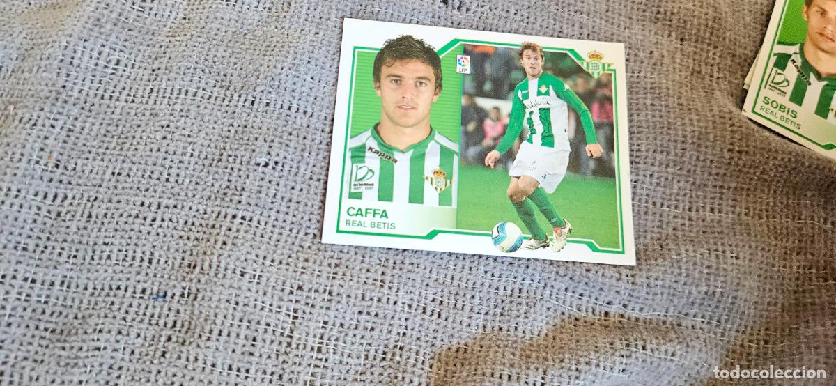 Cromos de Futebol: Caffa - Betis - Liga Este 2007 2008 - 07 08 - Sin pegar - Trading Card