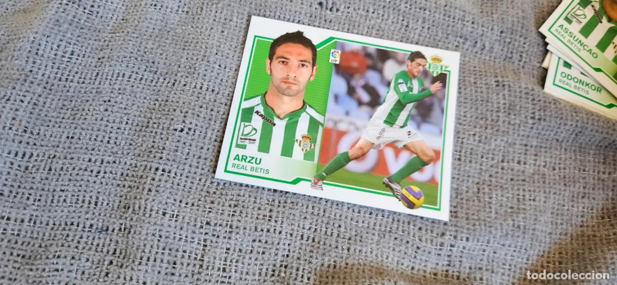 Cromos de Futebol: Arzu - Betis - Liga Este 2007 2008 - 07 08 - Sin pegar - Trading Card