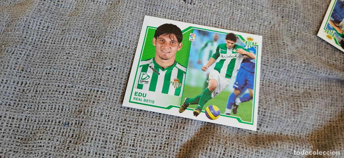 Cromos de Futebol: Edu - Betis - Liga Este 2007 2008 - 07 08 - Sin pegar - Trading Card