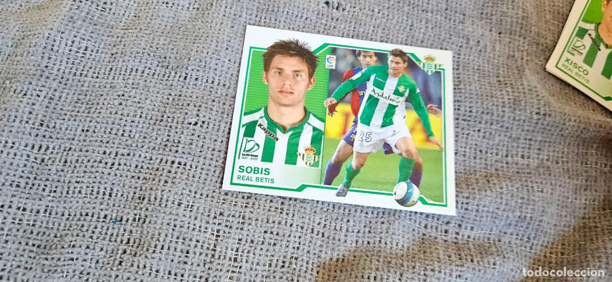Cromos de f&uacute;tbol: Sobis - Betis - Liga Este 2007 2008 - 07 08 - Sin pegar - Trading Card