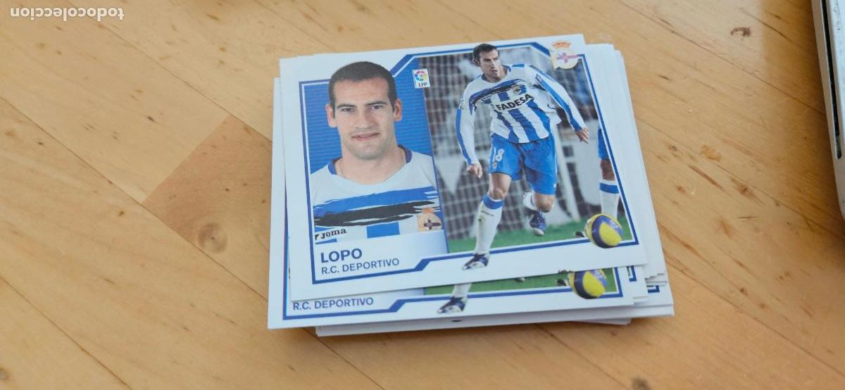 Cromos de f&uacute;tbol: Lopo - Deportivo - Liga Este 2007 2008 - 07 08 - Sin pegar - Trading Card