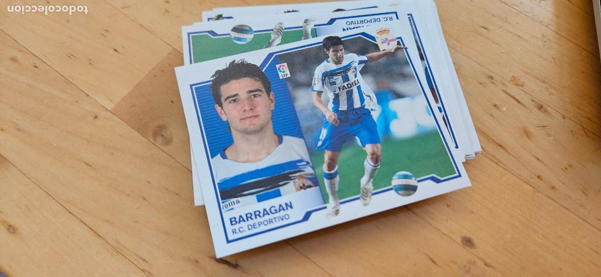 Cromos de f&uacute;tbol: Barrag&aacute;n - Deportivo - Liga Este 2007 2008 - 07 08 - Sin pegar - Trading Card