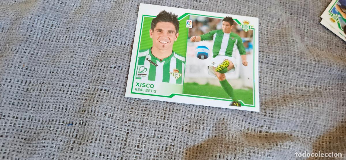 Cromos de f&uacute;tbol: Xisco - Betis - Liga Este 2007 2008 - 07 08 - Sin pegar - Trading Card