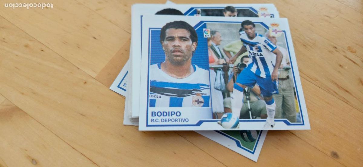 Cromos de f&uacute;tbol: Bodipo - Deportivo - Liga Este 2007 2008 - 07 08 - Sin pegar - Trading Card